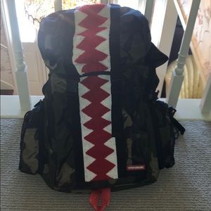 Sprayground Camo Backpack 🔥. NO FADING 10/10. BIG